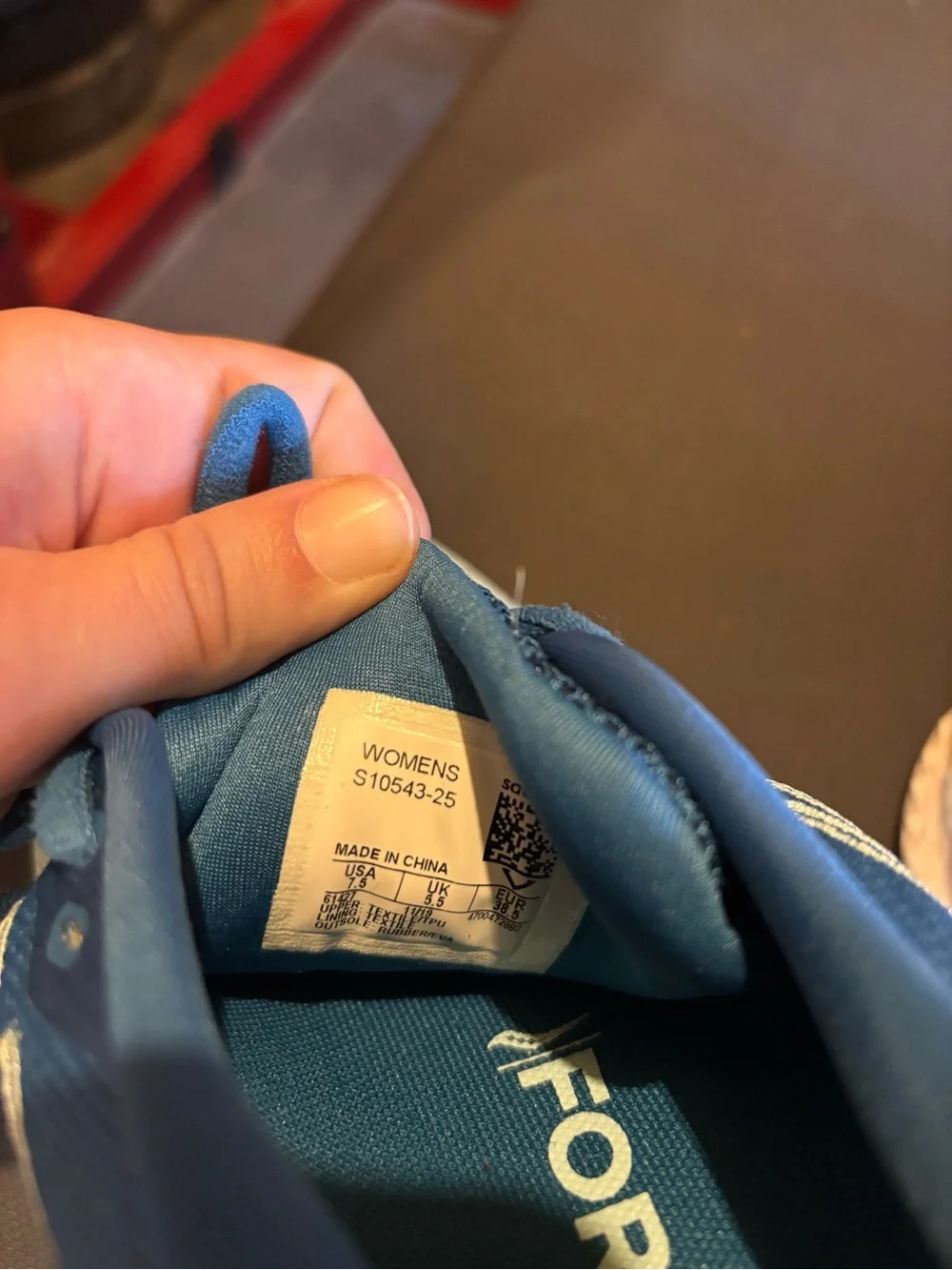 Saucony Light Blue and Navy Women's Racing flats